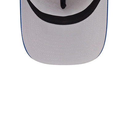 Pictured is this NBA Hardwood Classic New York Knicks 9FORTY A-Frame Adjustable cap in light beige. 2