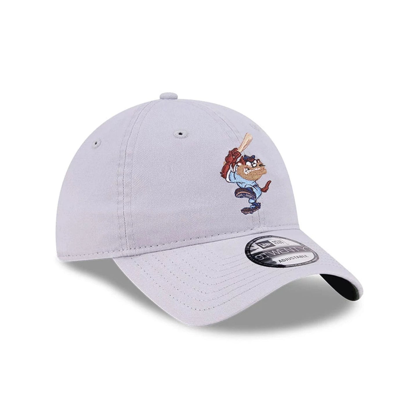 Pictured is this Looney Tunes Tasmanian Devil 9TWENTY Adjustable cap in grey. 4