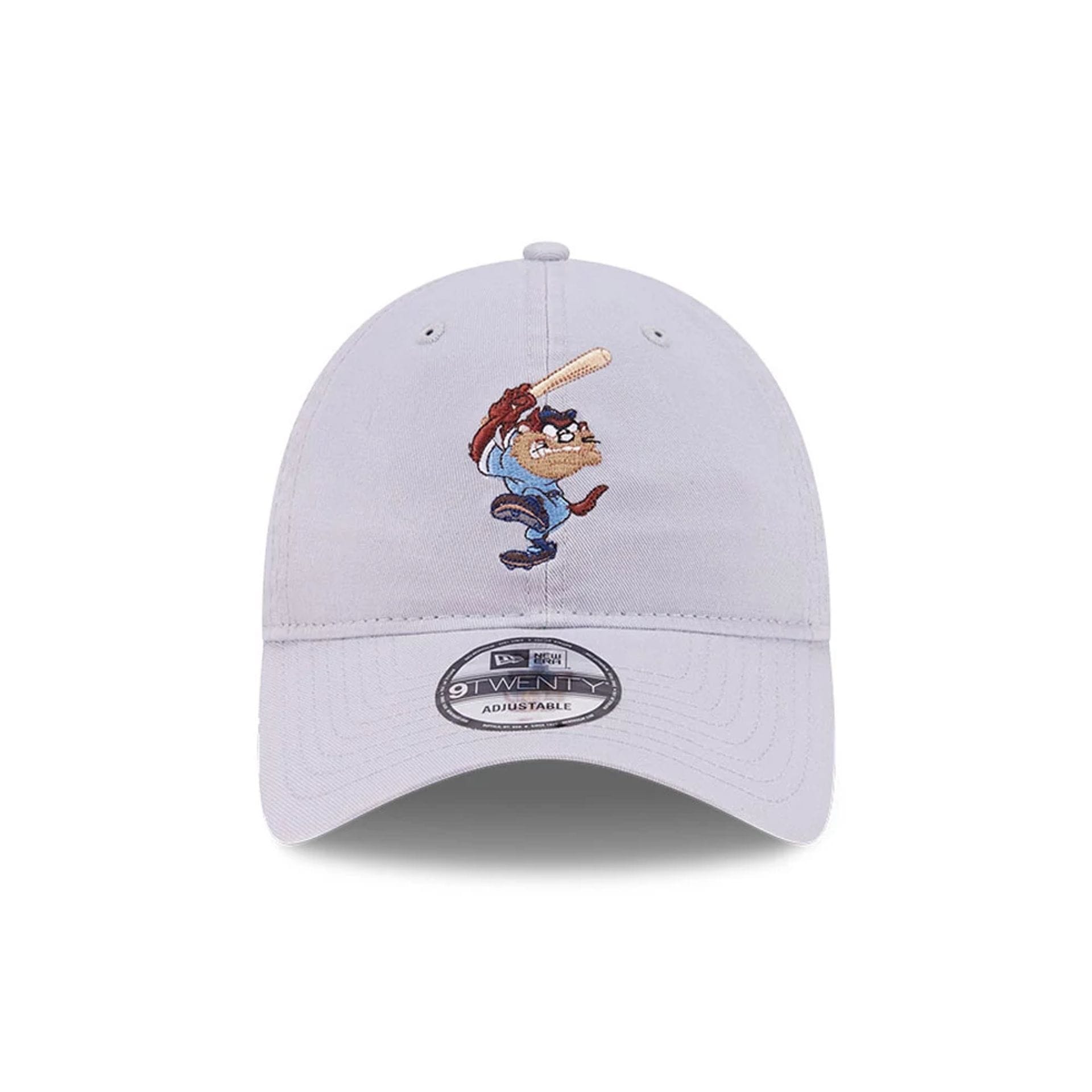 Pictured is this Looney Tunes Tasmanian Devil 9TWENTY Adjustable cap in grey. 3