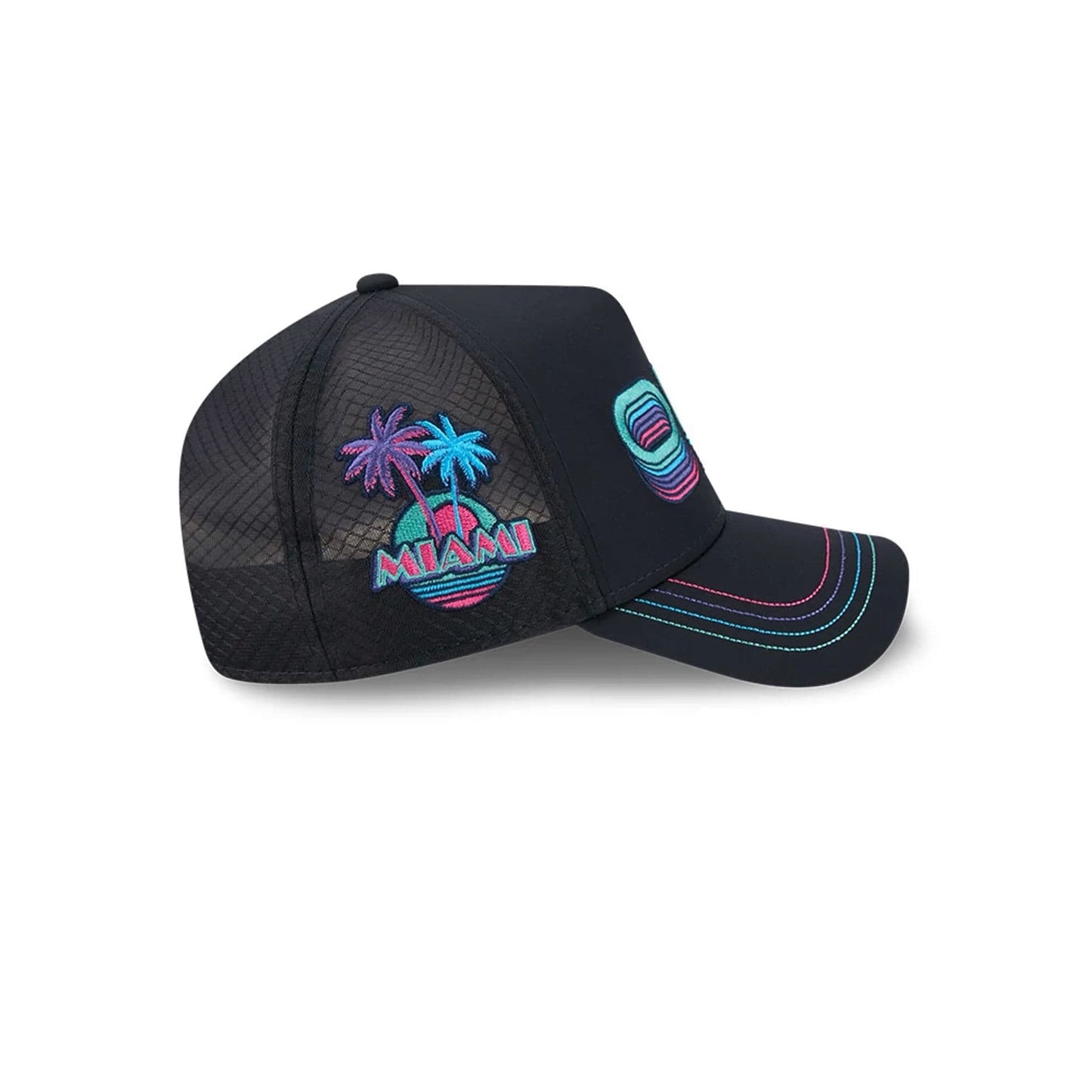 Pictured is this Red Bull Racing Miami Race Special 9FORTY A-Frame Adjustable cap in navy. 5