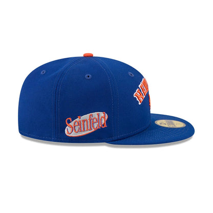 Pictured is this MLB X Seinfeld New York Mets 59FIFTY Fitted cap in blue. 5