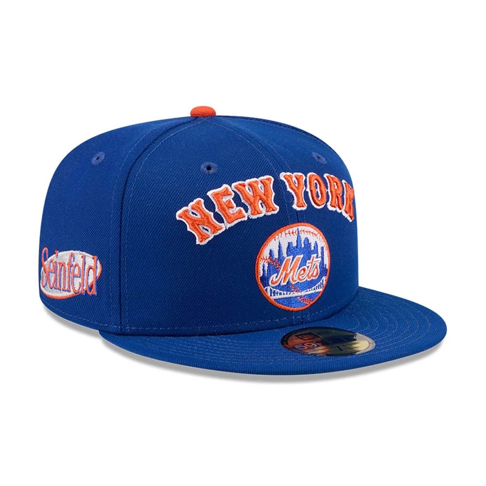 MLB X Seinfeld Cooperstown New York Mets Blue 59FIFTY Fitted Cap