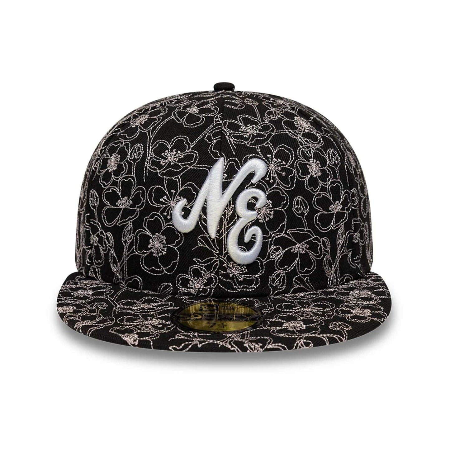 Pictured is this New Era Cherry Blossom 59FIFTY Fitted cap in black. 3