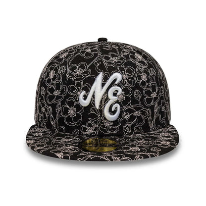 Pictured is this New Era Cherry Blossom 59FIFTY Fitted cap in black. 3