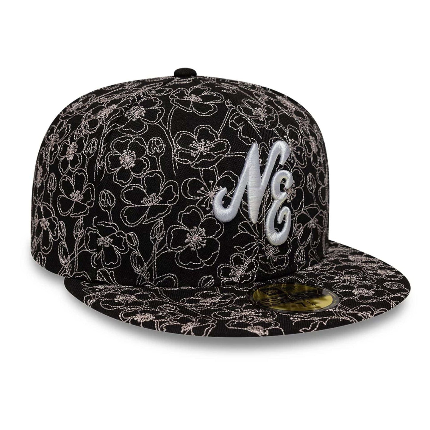 Pictured is this New Era Cherry Blossom 59FIFTY Fitted cap in black. 4