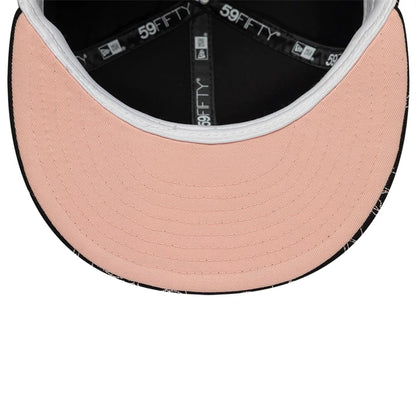 Pictured is this New Era Cherry Blossom 59FIFTY Fitted cap in black. 2