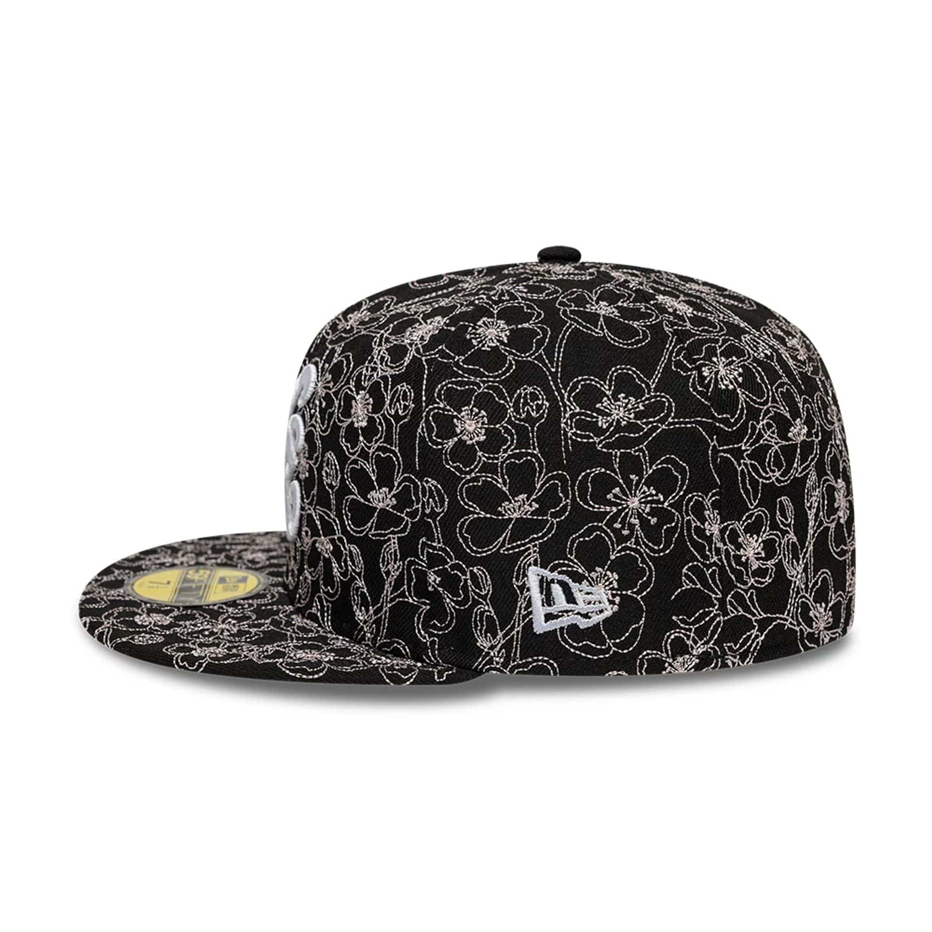 Pictured is this New Era Cherry Blossom 59FIFTY Fitted cap in black. 5
