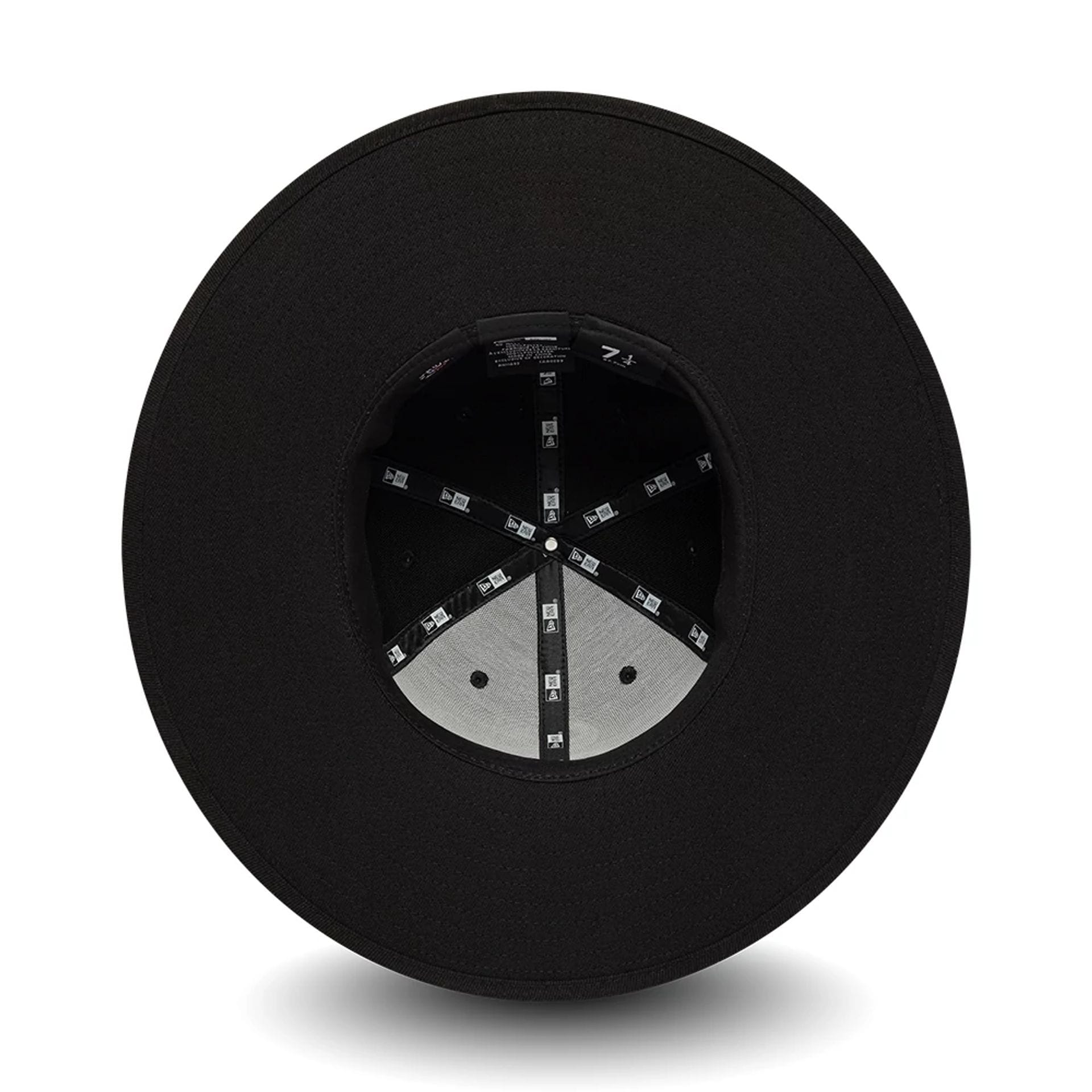 Pictured is this MLB 6 Panel Chicago White Sox Fitted Bucket hat in black. 5