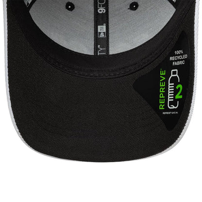 Pictured is this Repreve® Sail GP Piping 9FORTY cap in black. 5
