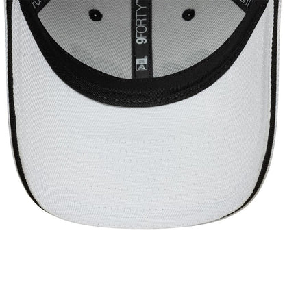 Pictured is this Repreve® Sail GP Sandwich Visor 9FORTY cap in white. 5