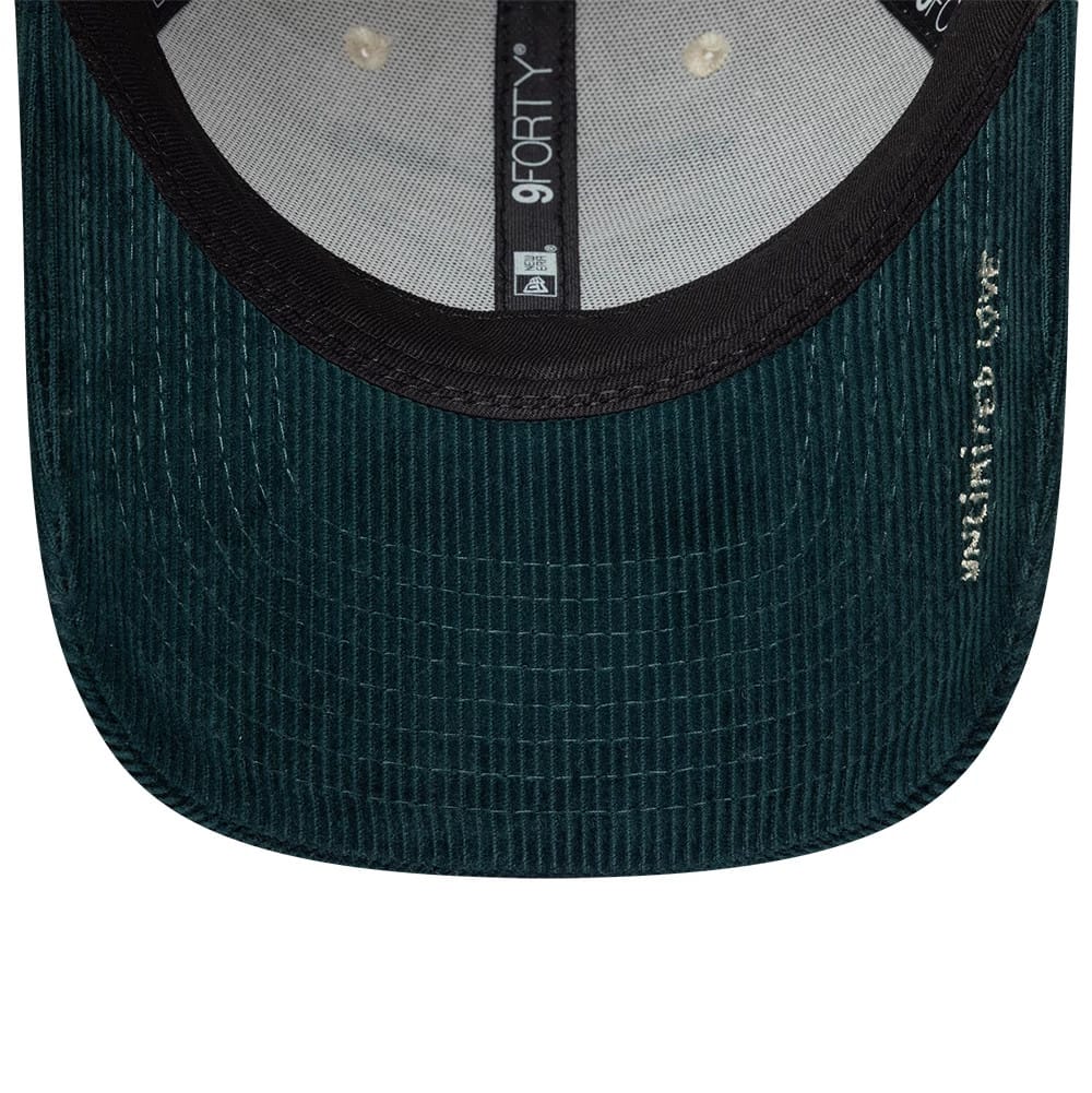 Pictured is this New Era X Zadig & Voltaire Cord 9FORTY Adjustable cap in Cream. 2
