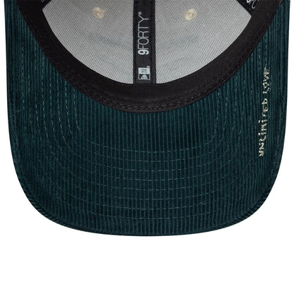 Pictured is this New Era X Zadig & Voltaire Cord 9FORTY Adjustable cap in Cream. 2