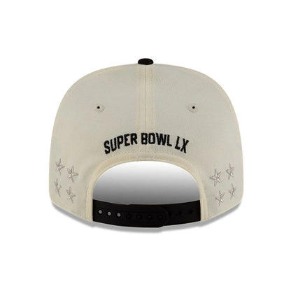Pictured is this Seattle Seahawks NFL Super Bowl 2026 Champions 9SEVENTY Stretch Snap Adjustable cap in white. 6