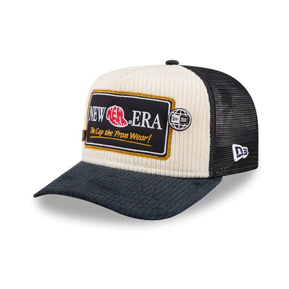 Pictured is this New Era 59FIFTY Day 59FIFTY A-Frame Fitted cap in navy. 1