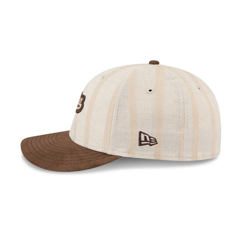 Pictured is this New Era 59FIFTY Day Low Profile 59FIFTY Fitted cap in open beige. 6