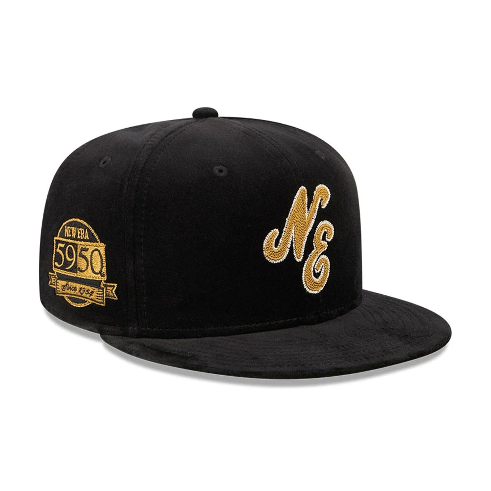 Pictured is this New Era 59FIFTY Day 59FIFTY Fitted cap in black. 1
