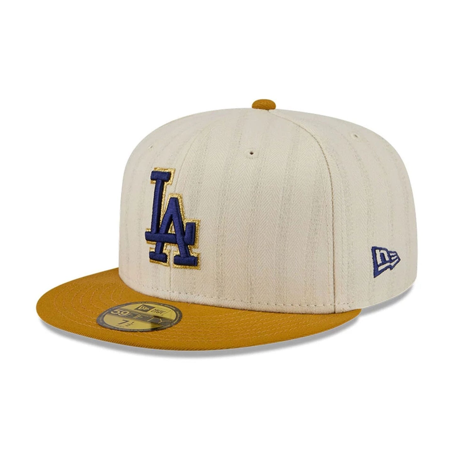 Pictured is this MLB 59FIFTY Day LA Dodgers 59FIFTY Fitted cap in white. 4
