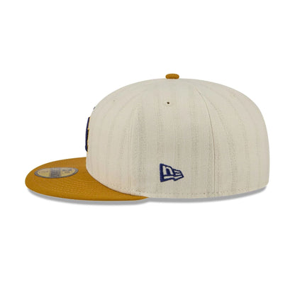 Pictured is this MLB 59FIFTY Day LA Dodgers 59FIFTY Fitted cap in white. 6