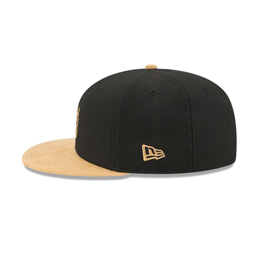 Pictured is this MLB 59FIFTY Day Fauna LA Dodgers 59FIFTY Fitted cap in black. 5