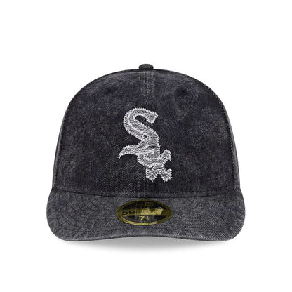 Pictured is this MLB 59FIFTY Day Chicago White Sox Low Profile 59FIFTY Fitted cap in black. 3