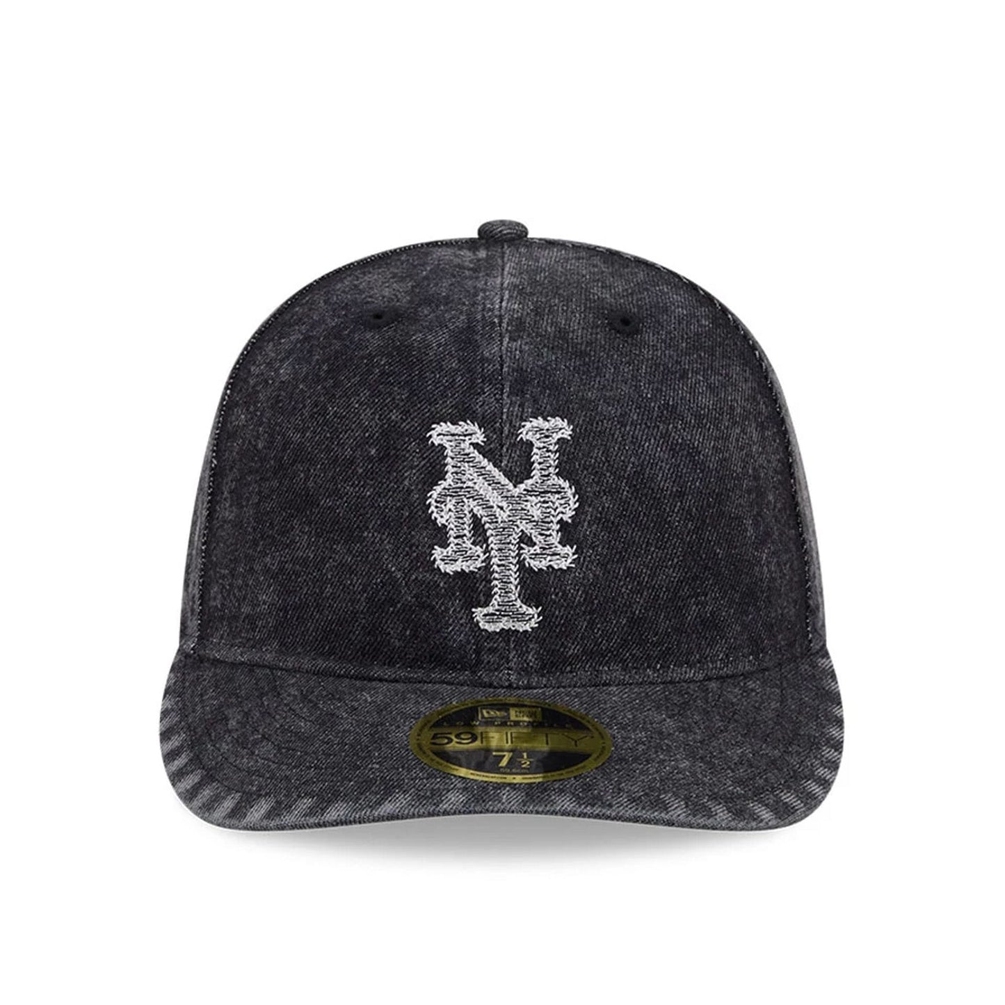 Pictured is this MLB 59FIFTY Day New York Mets Low Profile 59FIFTY Fitted cap in black. 3