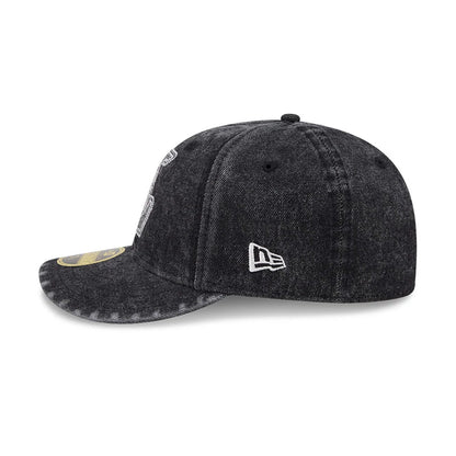 Pictured is this NBA 59FIFTY Day LA Lakers Low Profile 59FIFTY Fitted cap in black. 5