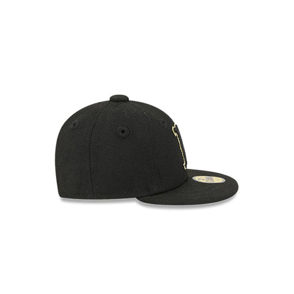 Pictured is this MLB 59FIFTY Day Boston Red Sox Mini 59FIFTY Fitted cap in black. 6