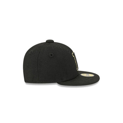 Pictured is this MLB 59FIFTY Day Boston Red Sox Mini 59FIFTY Fitted cap in black. 6