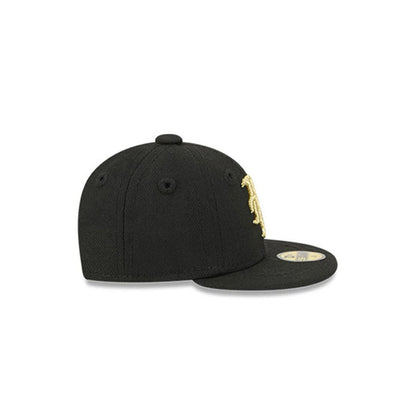 Pictured is this MLB 59FIFTY Day New York Mets Mini 59FIFTY Fitted cap in black. 5