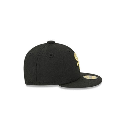 Pictured is this MLB 59FIFTY Day Chicago White Sox Mini 59FIFTY Fitted cap in black. 6
