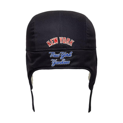 Pictured is this MLB New York Yankees Dogear Camper cap in navy. 3