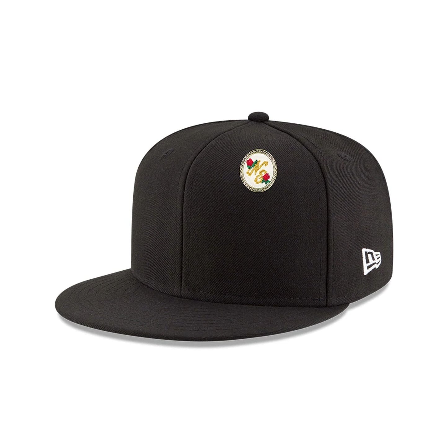 Pictured is this New Era 59FIFTY Day Needle Point Pin Badge in black. 2