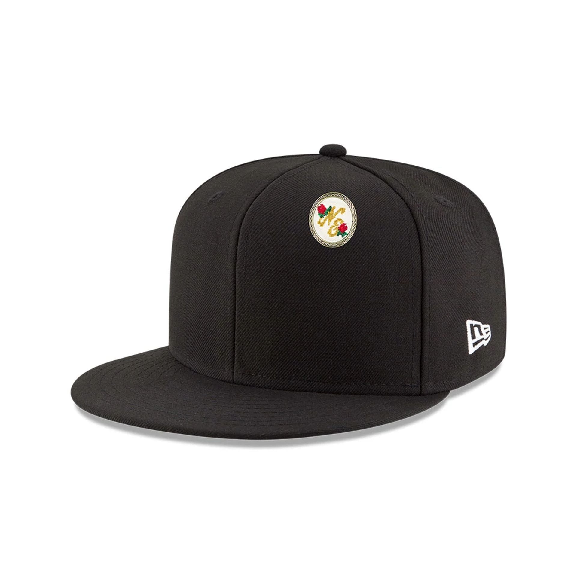 Pictured is this New Era 59FIFTY Day Needle Point Pin Badge in black. 2