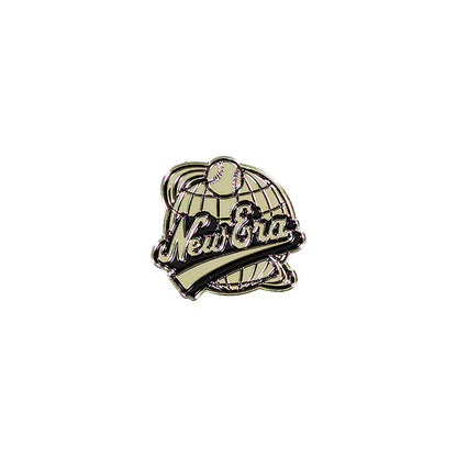 Pictured is this New Era 59FIFTY Day Baseball Pin Badge in black. 1