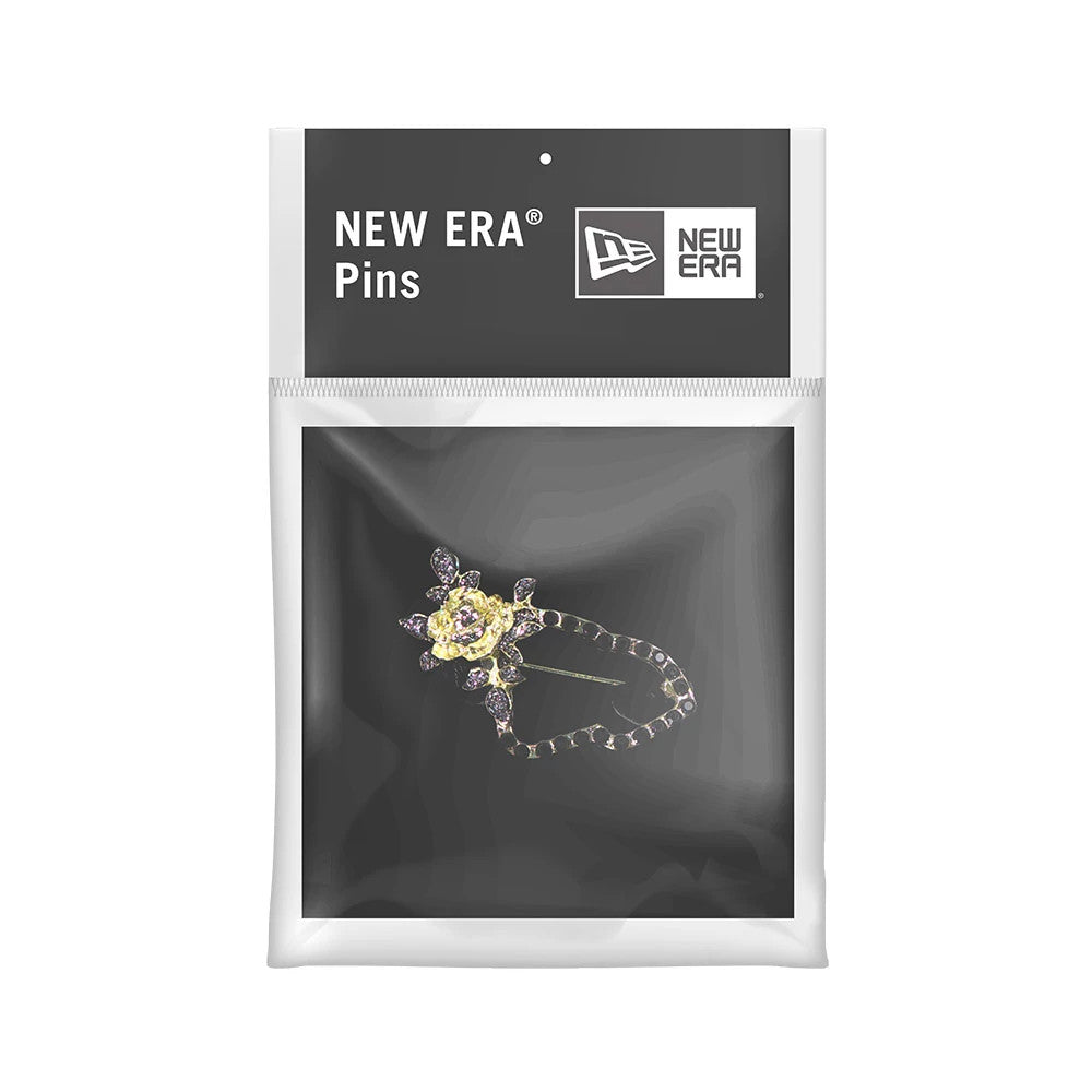 Pictured is this New Era 59FIFTY Day Flag Pin Badge in black. 3