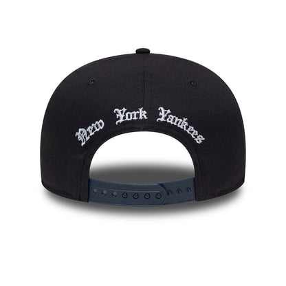 Pictured is this MLB New York Yankees 9FIFTY Snapback cap in navy. 3
