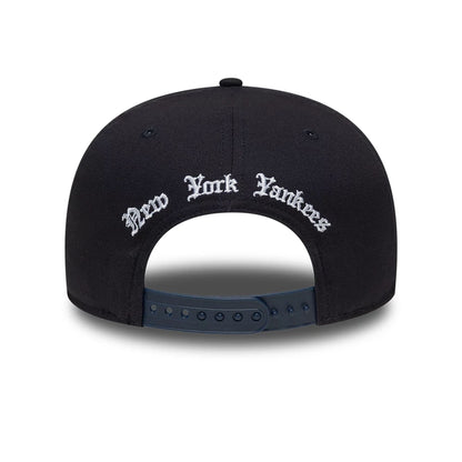Pictured is this MLB New York Yankees 9FIFTY Snapback cap in navy. 3