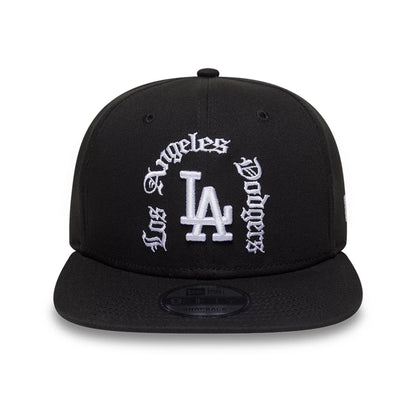 Pictured is this MLB LA Dodgers 9FIFTY Snapback cap in black. 2