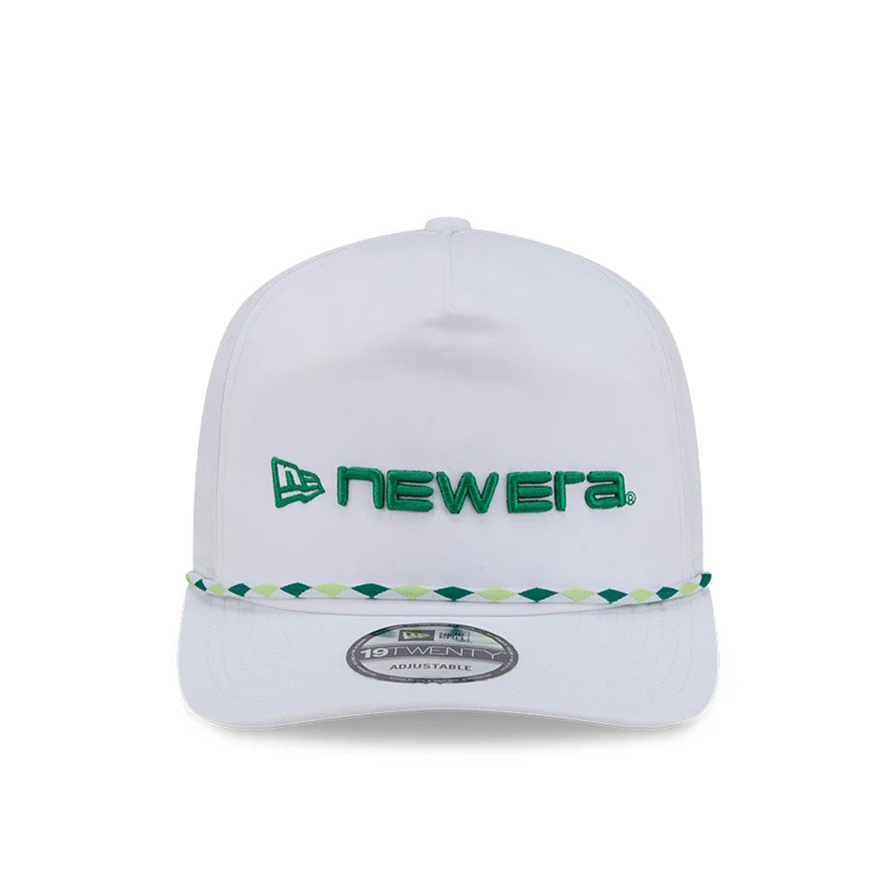 Pictured is this New Era Golf 19TWENTY cap in white. 3