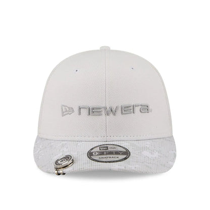 Pictured is this New Era Golf 9FIFTY Snapback cap in white. 3