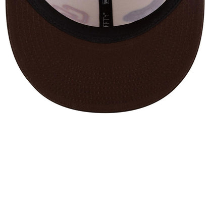 Pictured is this MLB Mexico City Series 2026 MLB Dueling League Logos 59FIFTY Fitted cap in white. 6