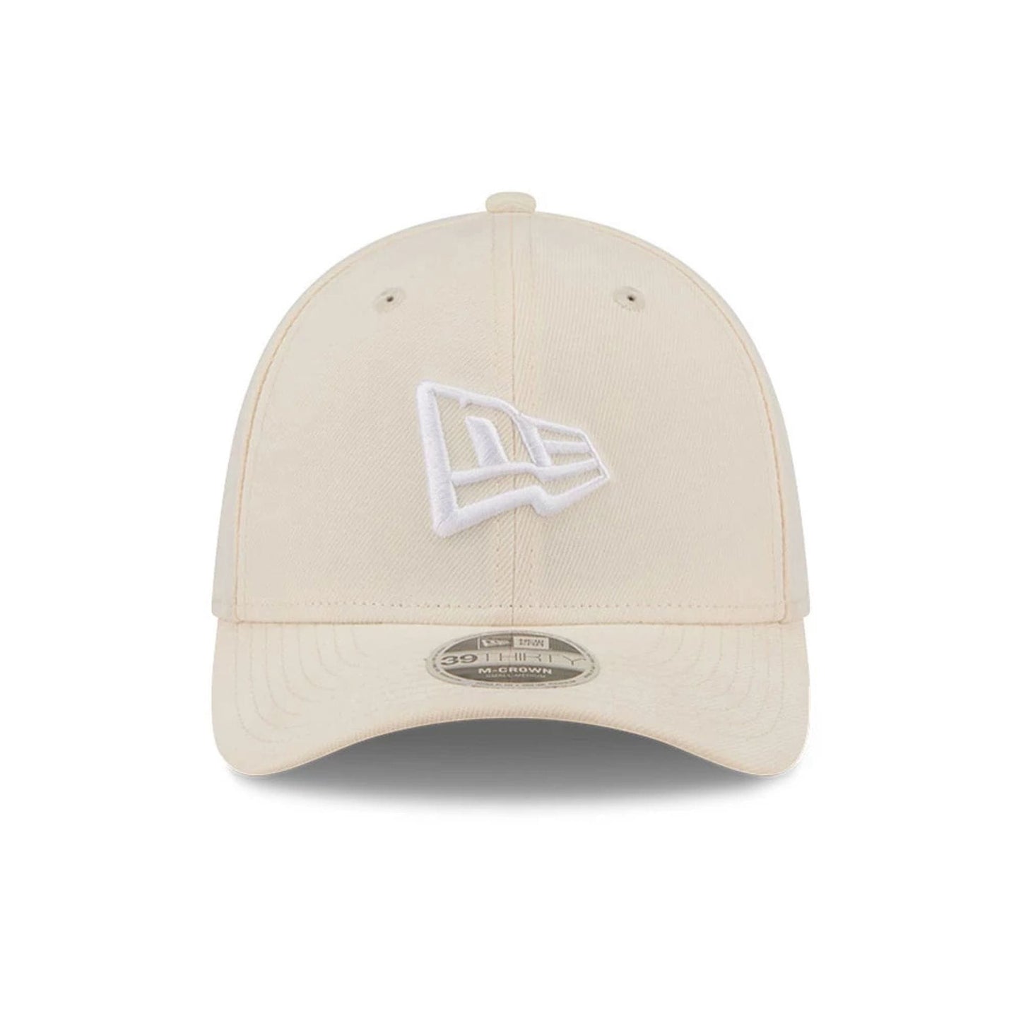 Pictured is this New Era Flag 39THIRTY M-Crown Stretch Fit cap in light beige. 3
