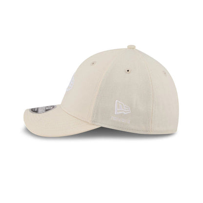 Pictured is this New Era Flag 39THIRTY M-Crown Stretch Fit cap in light beige. 5