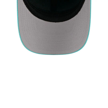 Pictured is this New Era Flag 39THIRTY M-Crown Stretch Fit cap in pastel blue. 2