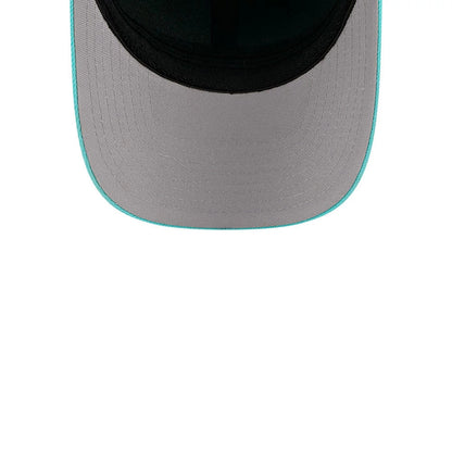 Pictured is this New Era Flag 39THIRTY M-Crown Stretch Fit cap in pastel blue. 2