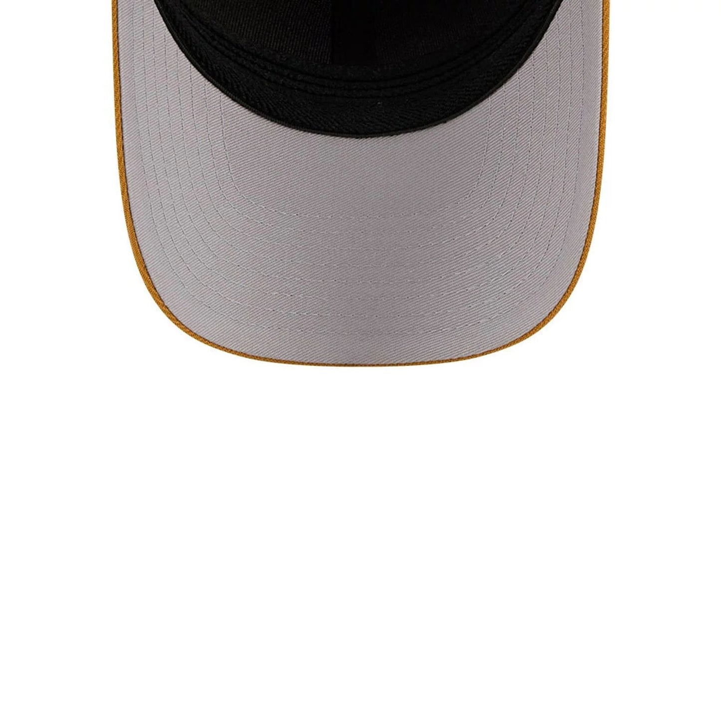 Pictured is this New Era Flag 39THIRTY M-Crown Stretch Fit cap in gold. 2