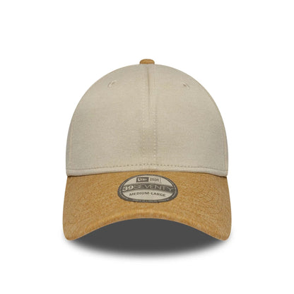 Pictured is this New Era 2 Tone 39SEVENTY Stretch Fit cap in Light Cream. 3