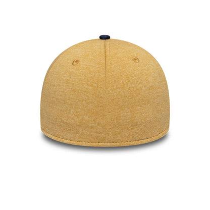 Pictured is this New Era 2 Tone 39SEVENTY Stretch Fit cap in yellow. 7
