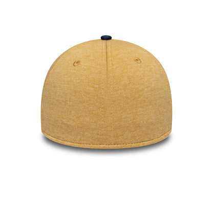 Pictured is this New Era 2 Tone 39SEVENTY Stretch Fit cap in yellow. 7