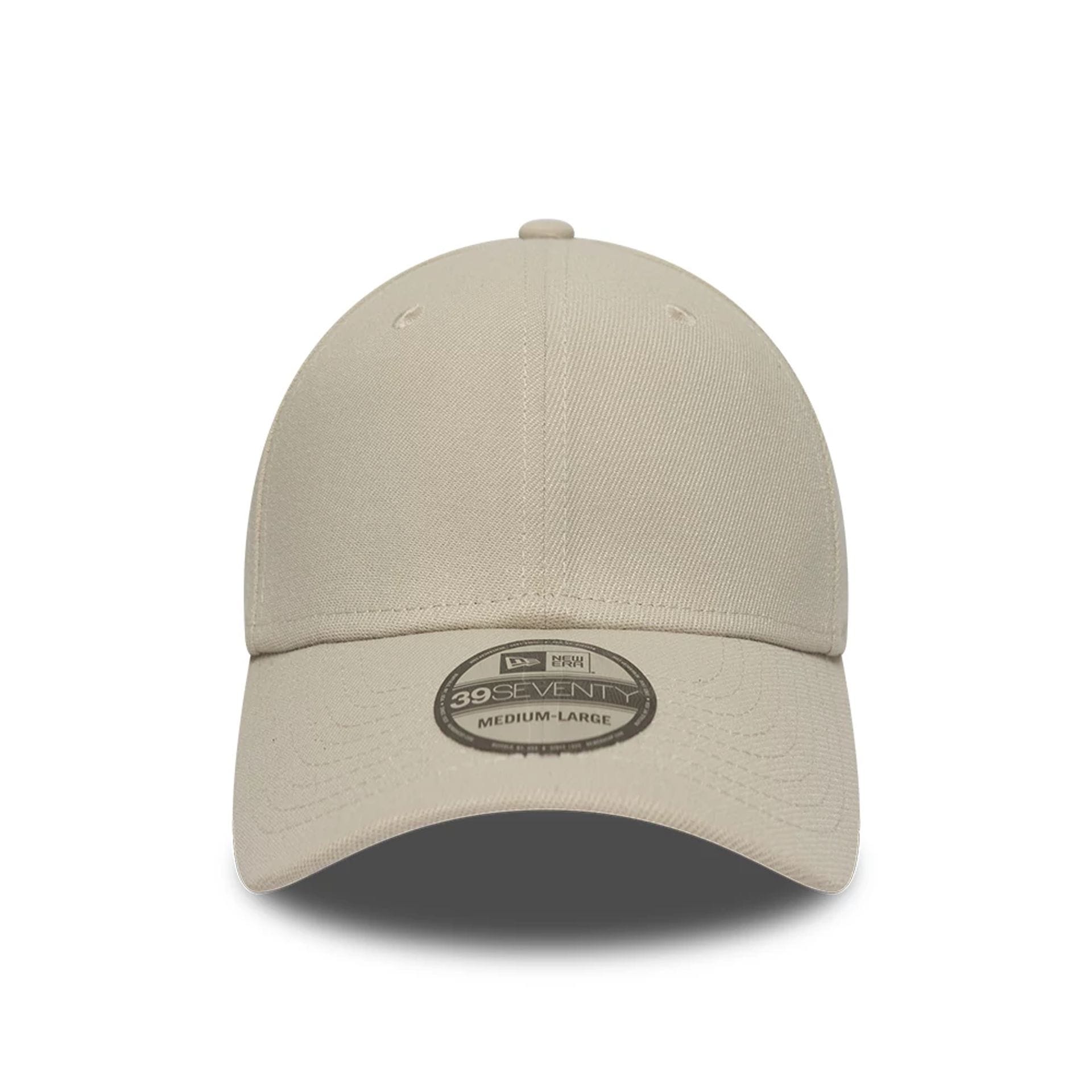 Pictured is this New Era Mono 39SEVENTY Stretch Fit cap in Stone. 3